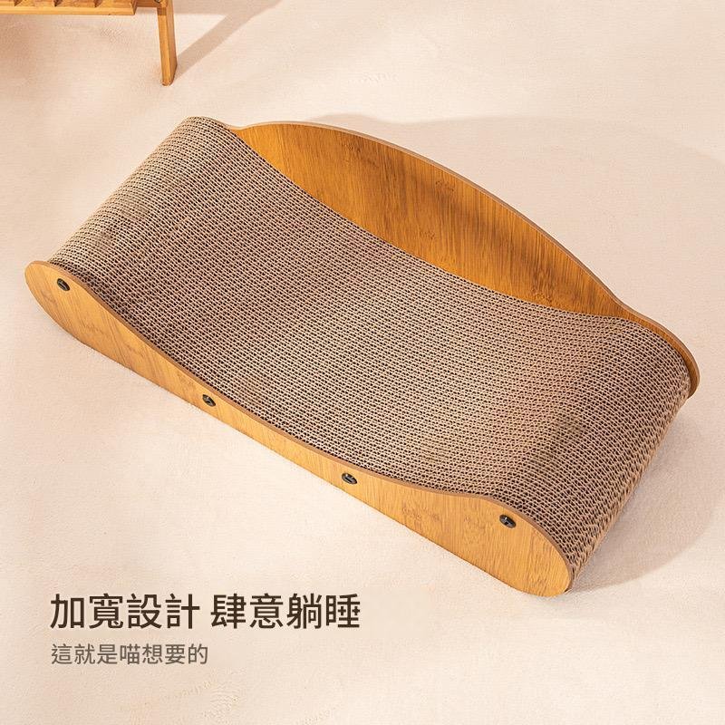 【寵得很】耐磨貓抓板窩 耐磨不掉屑 貓窩 圓盤瓦楞紙 貓抓板 磨爪貓玩具 橢圓貓抓窩 大尺寸升級 預購:圖片 4